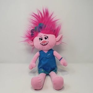 Kohls Cares Poppy Pink Troll Doll Plush Toy 14" Stuffed Figure Dreamworks Movie